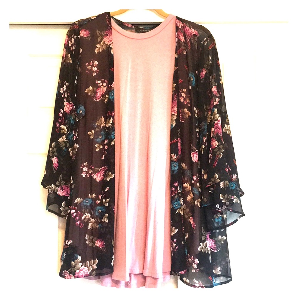 Lane Bryant Teardrop Tank w/ overlay